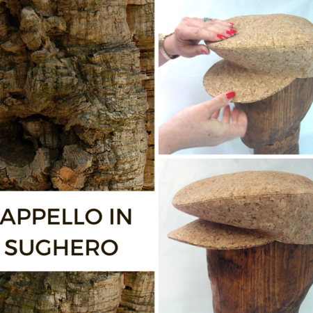 cappello coppola unisex per uomo e donna in sughero