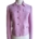 Biker jacket in soft boiled wool, pink